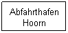 Textfeld: Abfahrthafen
Hoorn
